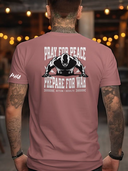 Alpha Signature Tee (Pray & Prepare-WHI)