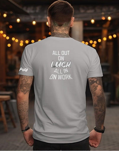 Alpha Signature Tee (All In -WHI)