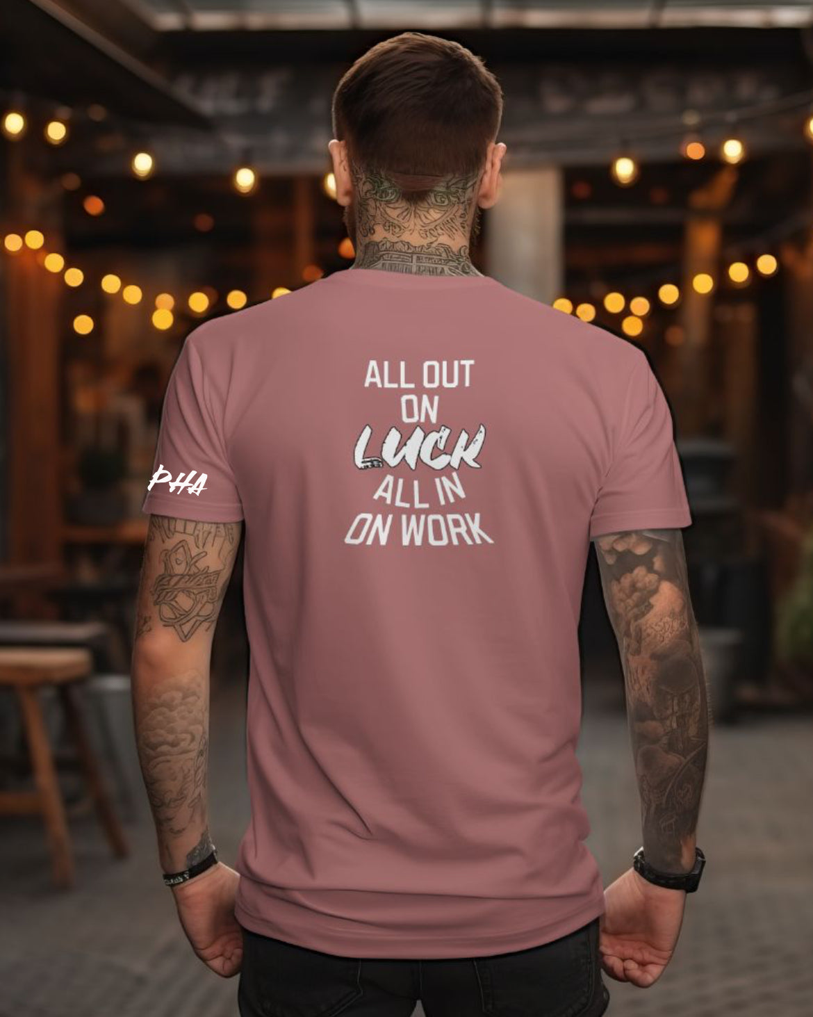 Alpha Signature Tee (All In -WHI)