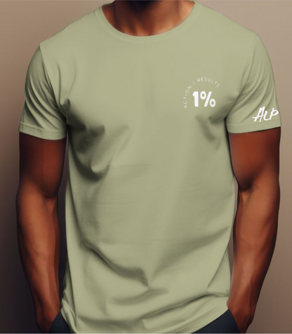 Alpha Signature Tee (All In -WHI)